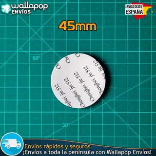 Emblema Volante BMW 45mm Escudo Logo azul y blanco