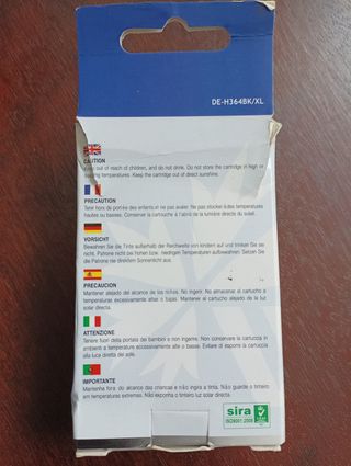 CARTUCHO DE TINTA PARA IMPRESORA