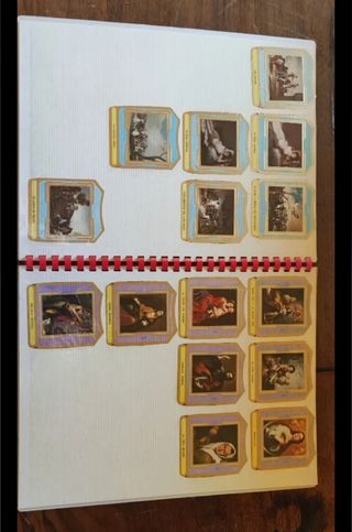 Album con 76 vitolas de puros Alvaro