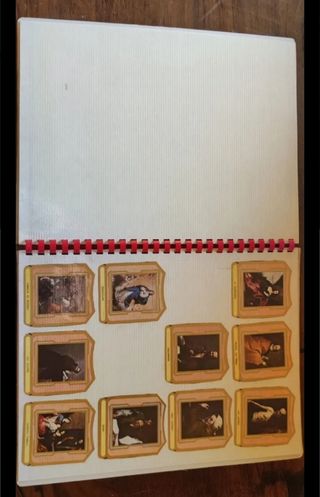 Album con 76 vitolas de puros Alvaro