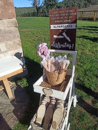 Carrito boda