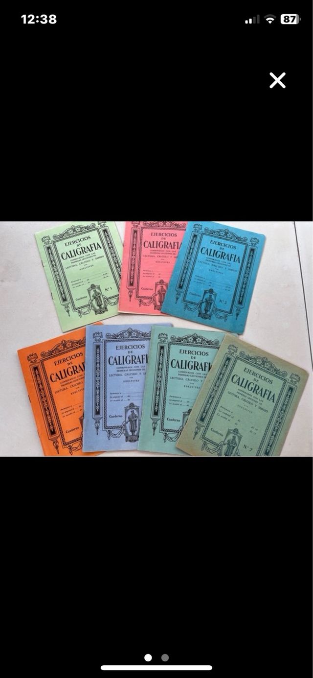Cartillas caligrafia 