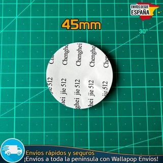 Emblema BMW 45mm Volante Escudo Logo Diseño Negro