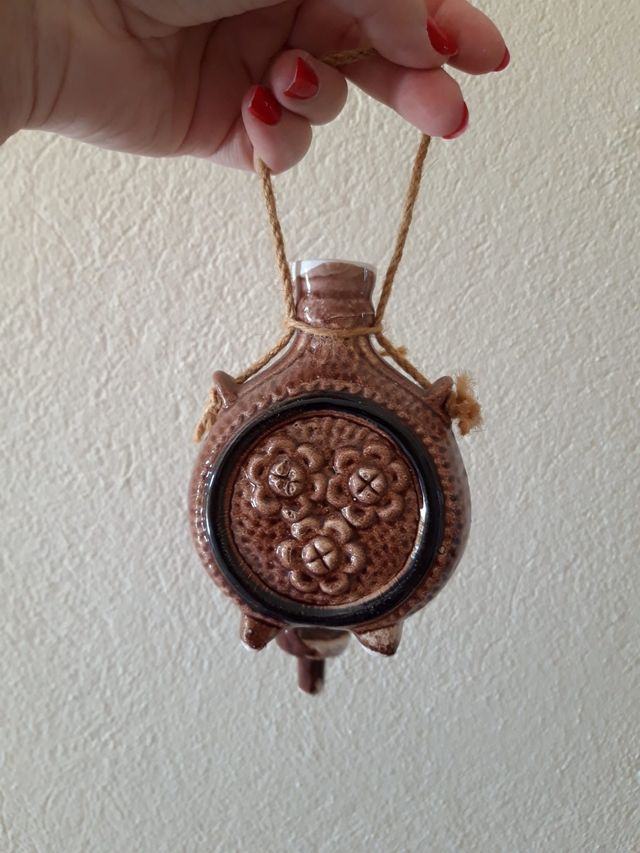 Botella decorativa cerámica Bulgaria
