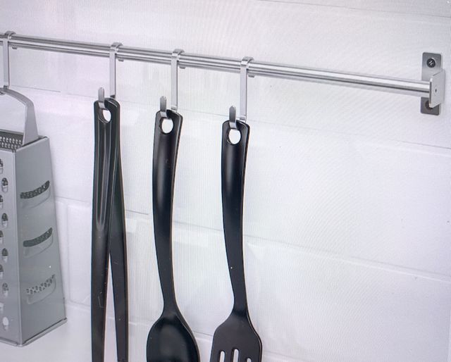 KUNGSFORS Riel, acero inoxidable, 56 cm