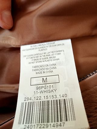 Chaquetón Tintoretto piel