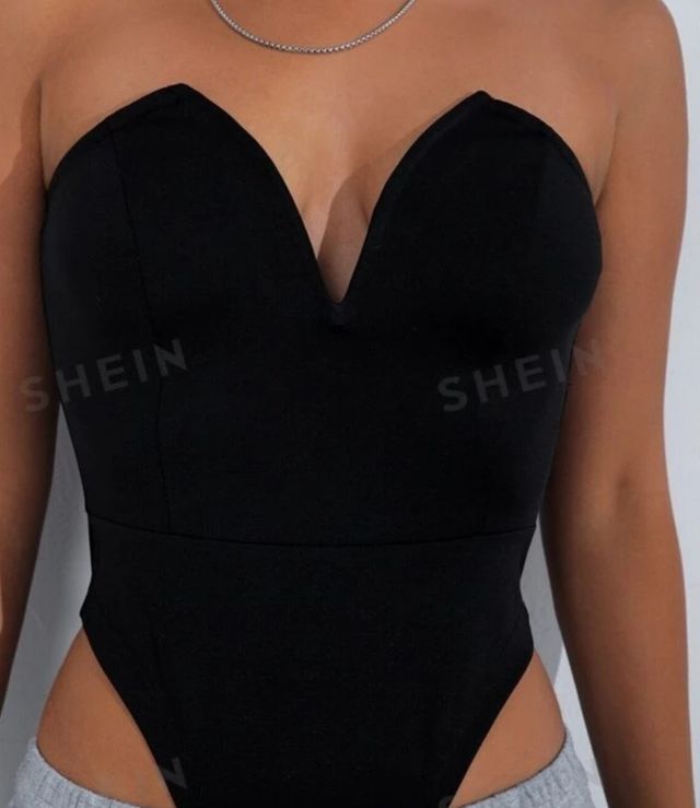 Body negro de Shein