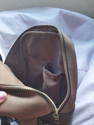 Mochila marrón