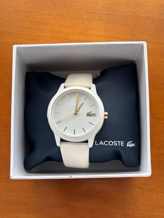 Reloj Lacoste blanco