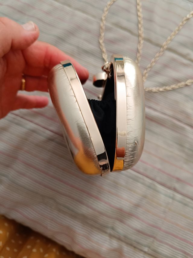 Clutch Parfois dorado con o sin cadena