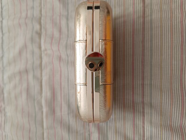 Clutch Parfois dorado con o sin cadena