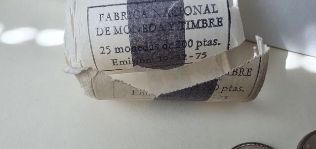 Gran Lote de Monedas Sin Circular de 100 Ptas