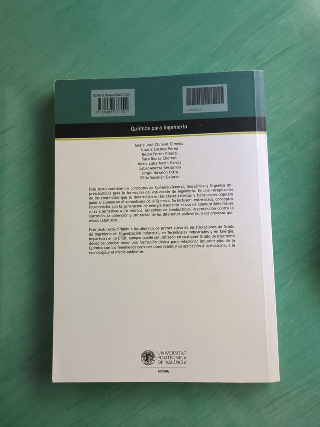 Química para ingeniería