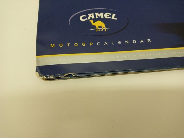 Calendario Camel moto GP 2004