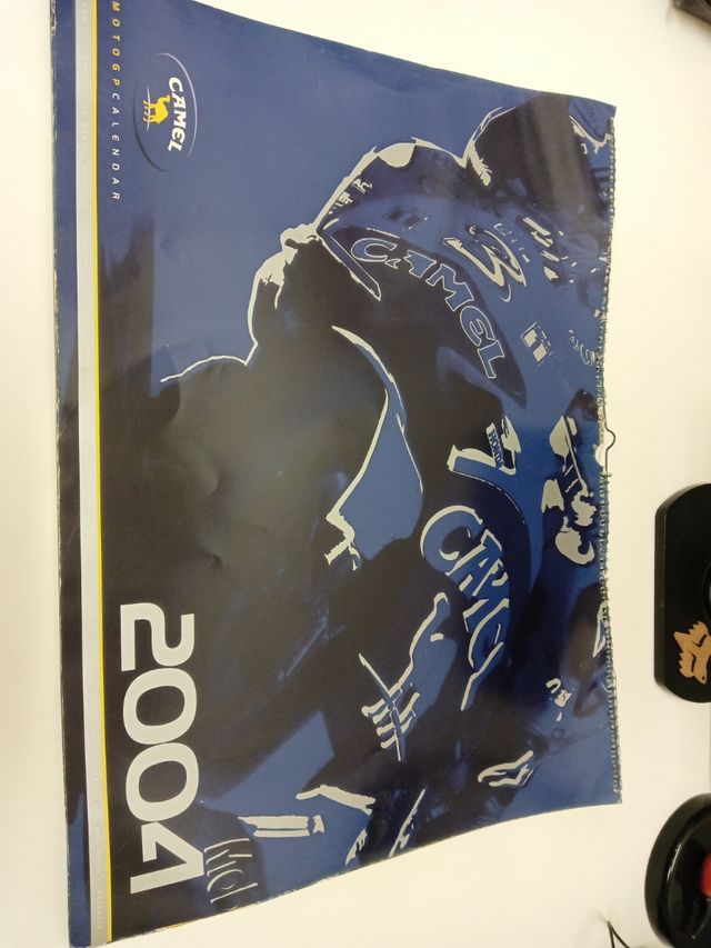 Calendario Camel moto GP 2004
