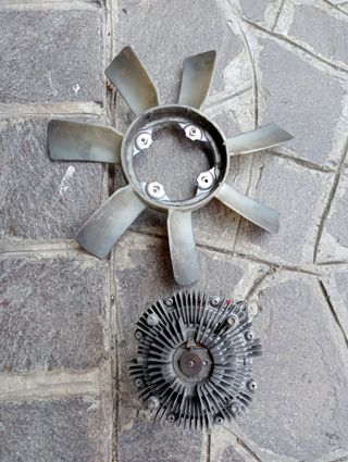 Giunto viscoso con ventola.