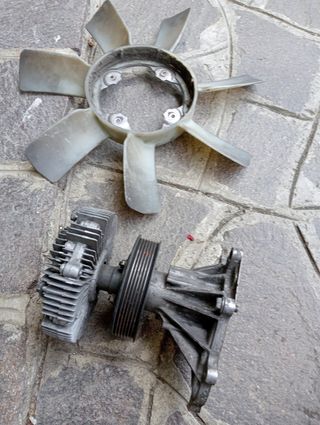 Giunto viscoso con ventola.