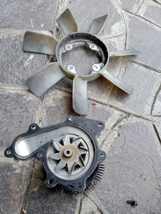 Giunto viscoso con ventola.