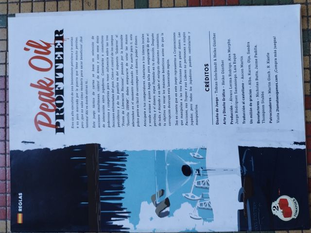 Peak Oil Profiteer juego