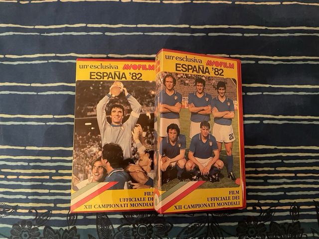 Vhs originali espana ‘82 campionati del mondo