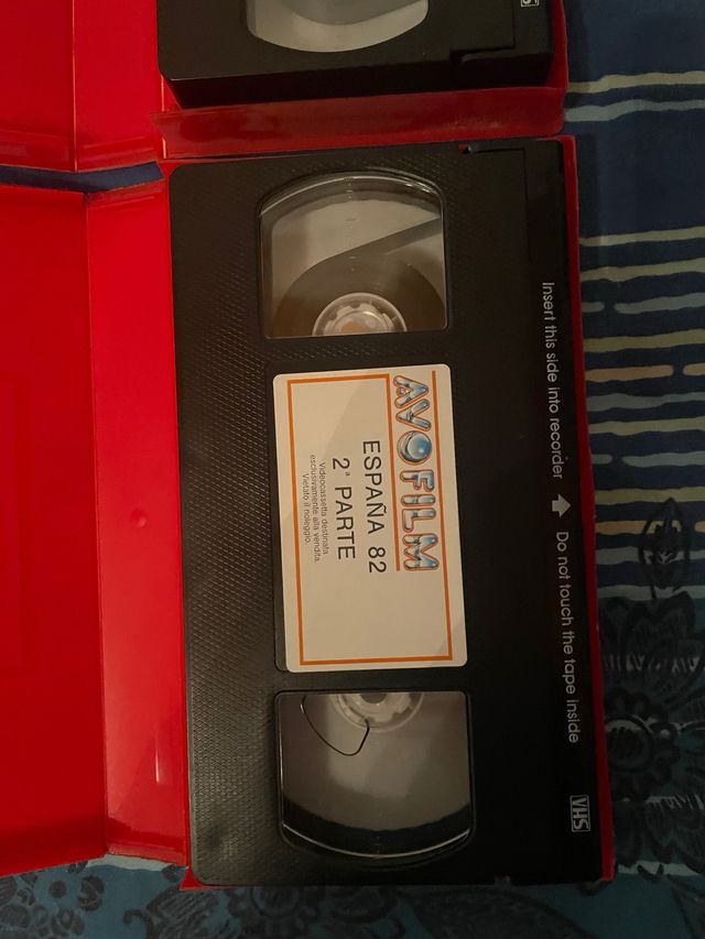 Vhs originali espana ‘82 campionati del mondo