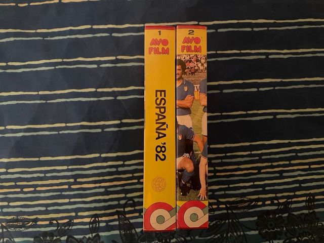 Vhs originali espana ‘82 campionati del mondo