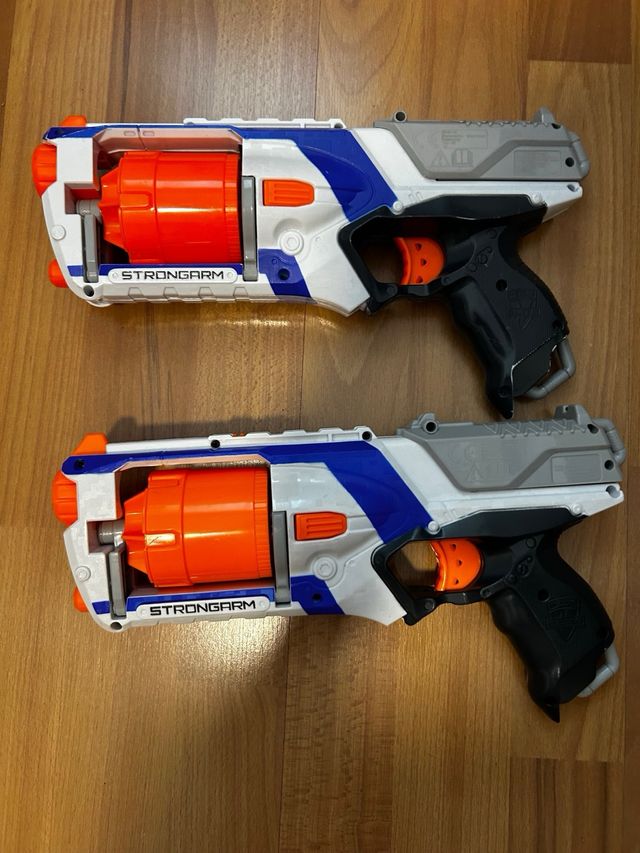 Nerf originales. 2 pistolas