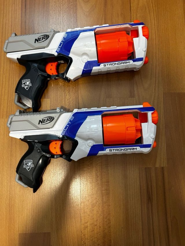 Nerf originales. 2 pistolas