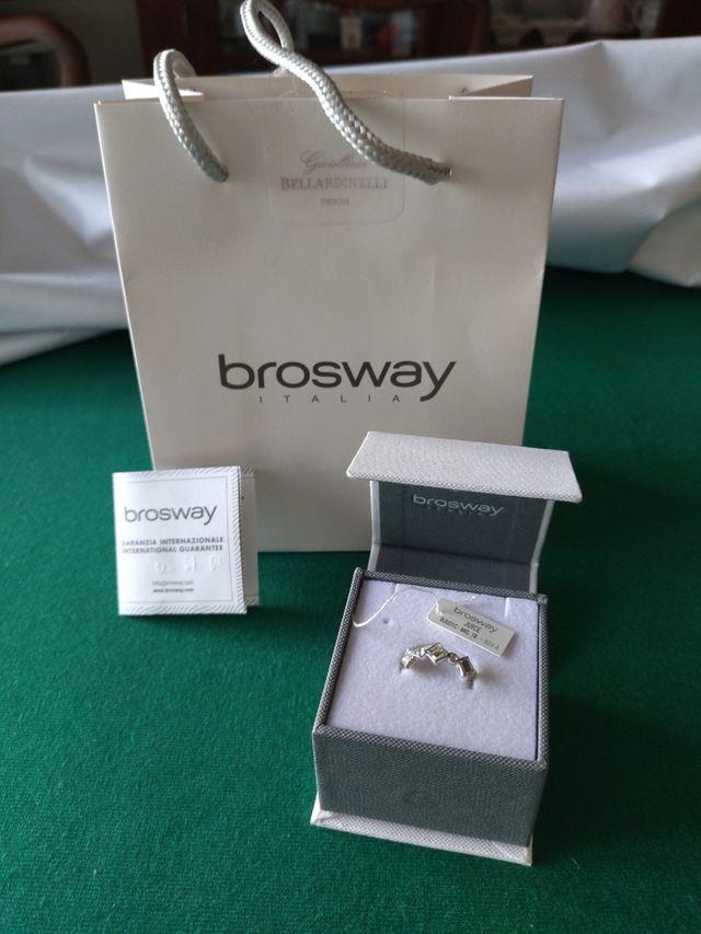 Anello regolabile Brosway Donna gioieli punti luce