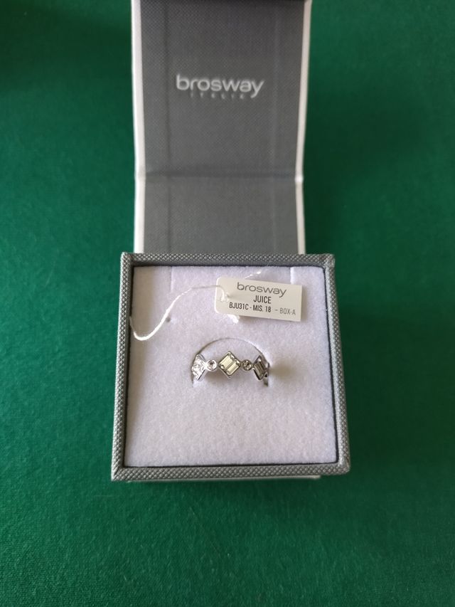 Anello regolabile Brosway Donna gioieli punti luce