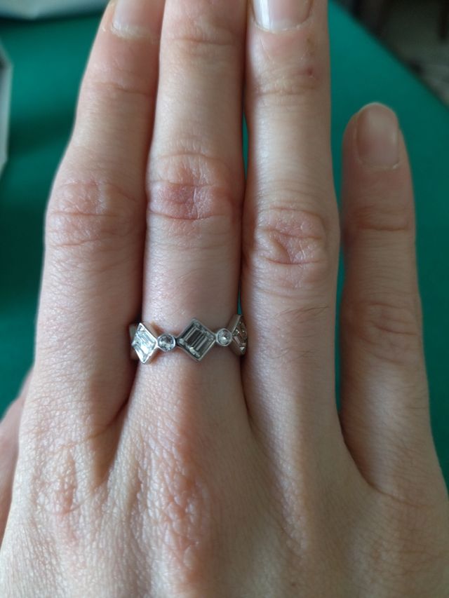 Anello regolabile Brosway Donna gioieli punti luce