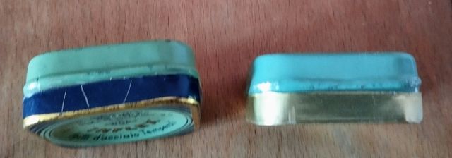 Scatoline di latta vintage