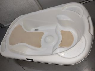 Bañera cubeta bebes + patas sujeción 