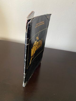 Manual del Zelda ocarina of time. N64