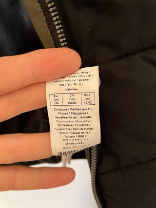 Chaqueta de invierno niño