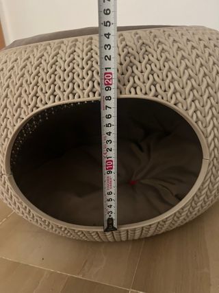 Cama/Caseta de resina para gato o perro pequeño