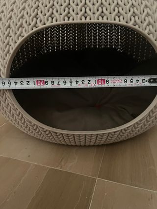 Cama/Caseta de resina para gato o perro pequeño