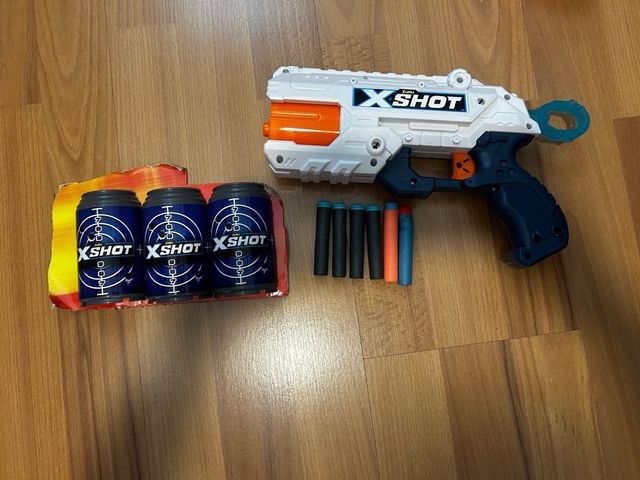  Xshoot con 6 balas y objetivos para d