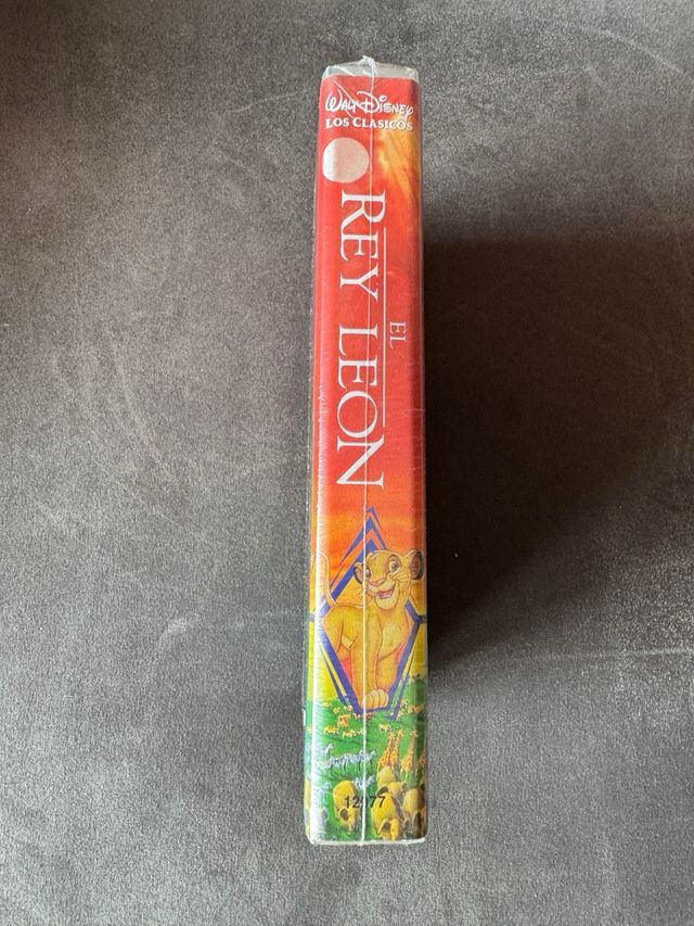 VHS precintado EL REY LEON