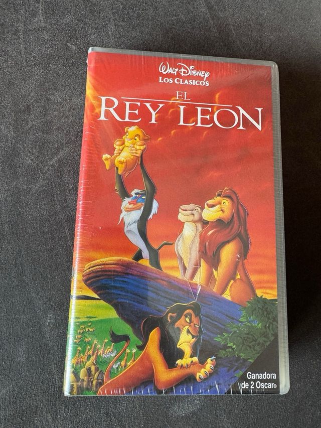VHS precintado EL REY LEON