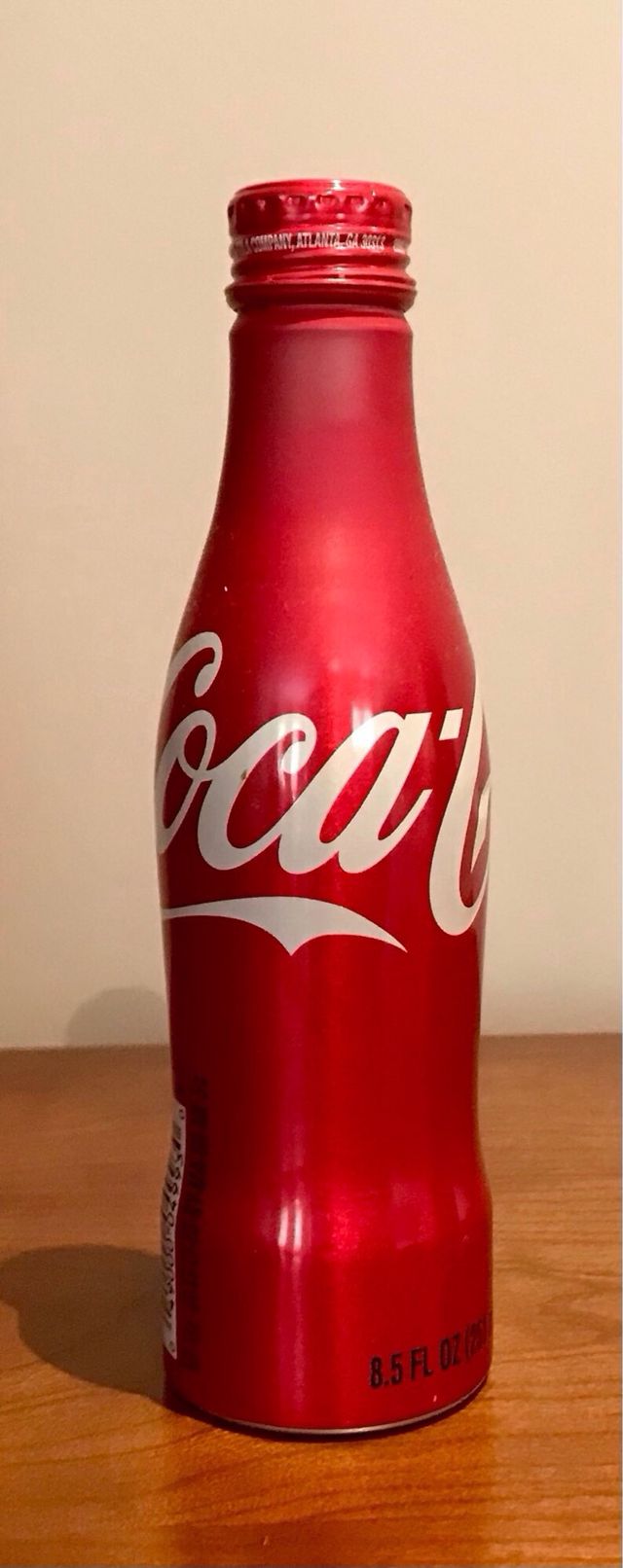 Botella Coca Cola Aluminio, Atlanta, USA