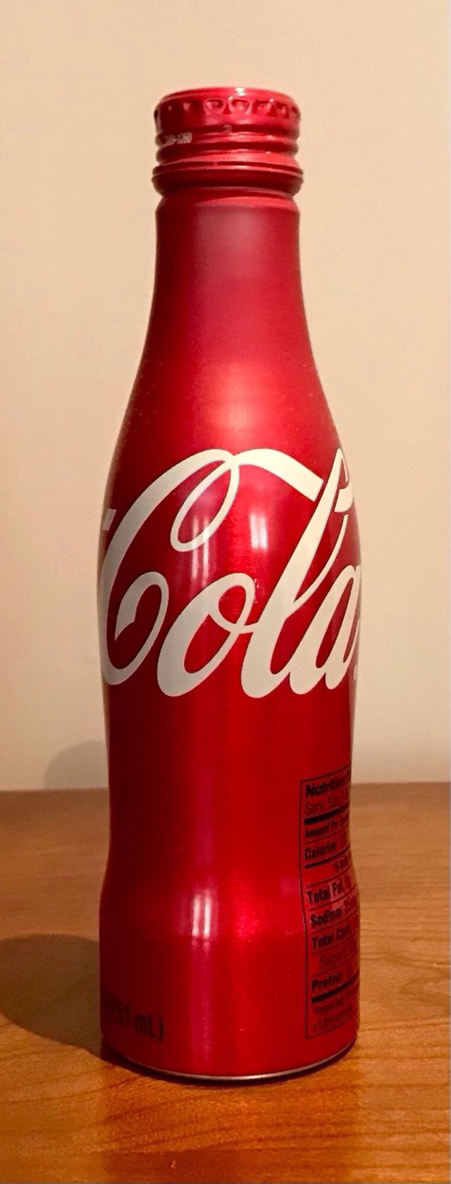 Botella Coca Cola Aluminio, Atlanta, USA