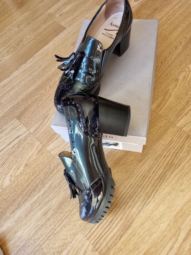 Zapato mujer piel charol