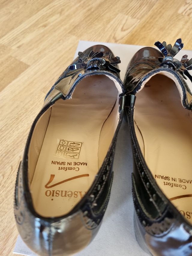 Zapato mujer piel charol