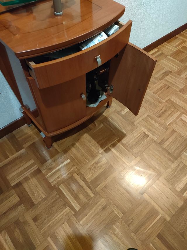 Recibidor con espejo