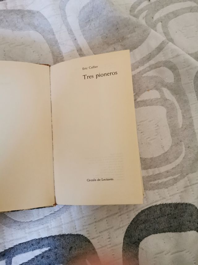 Tres pioneros