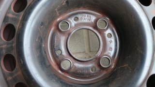 Cuatro Llantas de hierro BMW R14