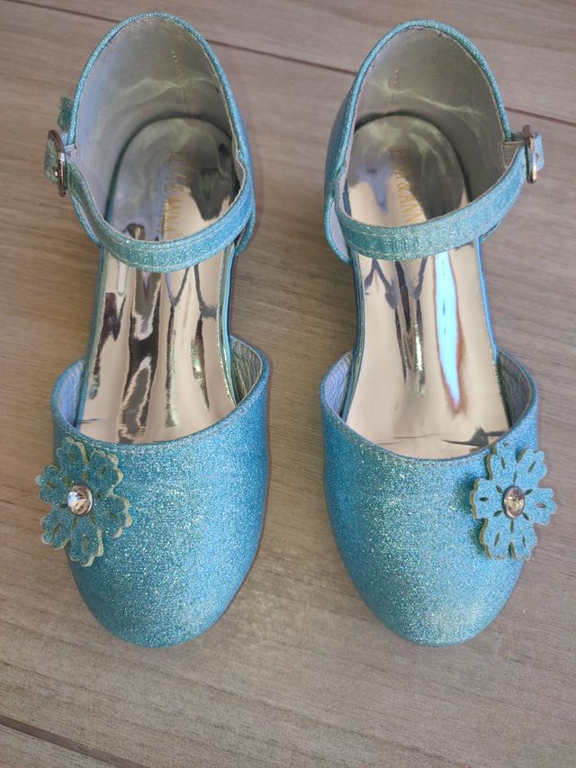 Zapatos Elsa Frozen número 29