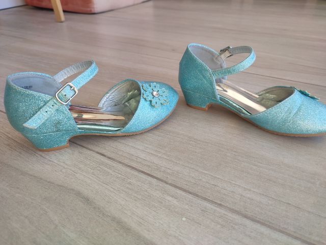 Zapatos Elsa Frozen número 29