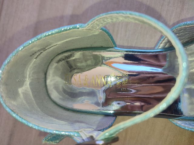 Zapatos Elsa Frozen número 29